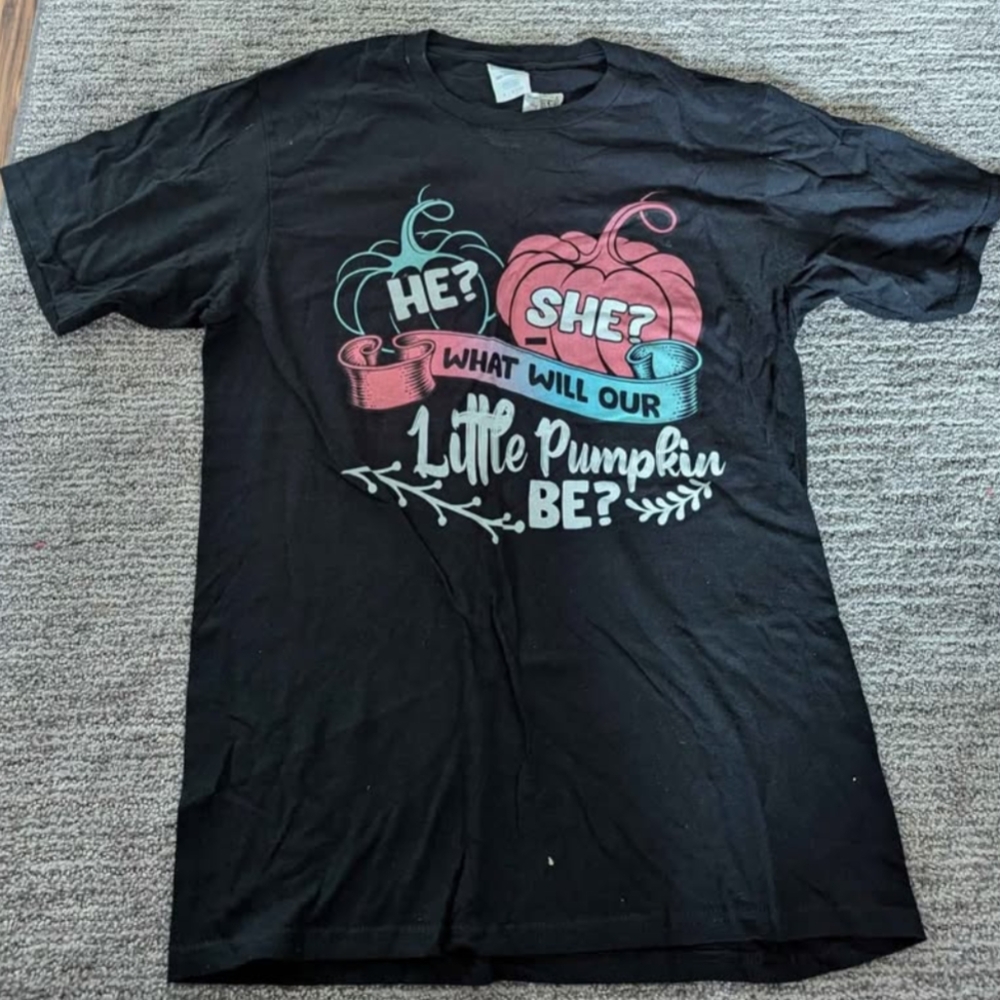 Black Gender Reveal Unisex T-Shirt